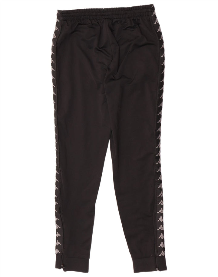 Kappa Herre grafisk træningsdragt Bukser Joggers Medium Sort Polyester