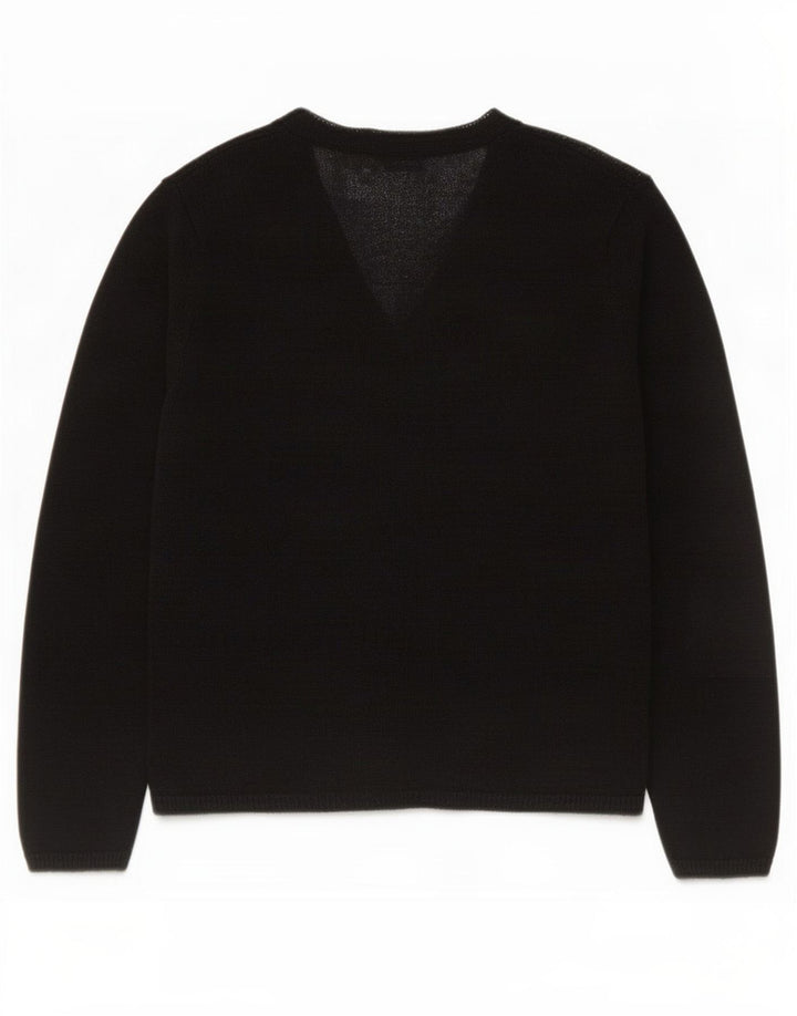 Marks & Spencer Dame St. Michael Cardigan Sweater UK 12 Medium Black