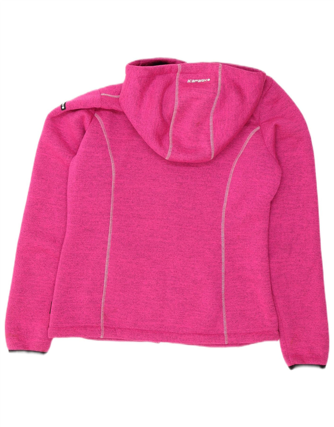Icepeak hættetrøje til kvinder IT 48 XL Pink Flecked Polyester