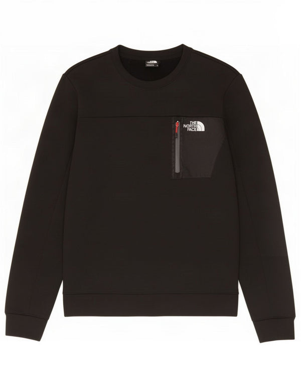 The North Face Mens Graphic Sweatshirt Jumper Medium Black Polyester