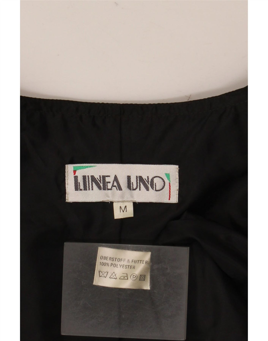 Vintage vest til mænd, medium flerfarvet blomstret polyester