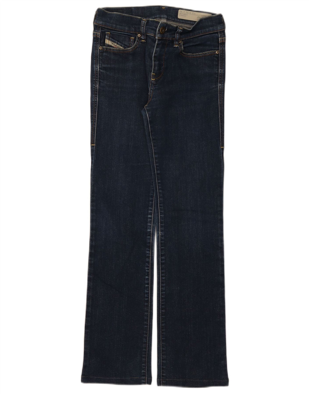 Diesel Dame Bootzee-St Regular Slim Bootcut Jeans W23 L27 Navy Blue