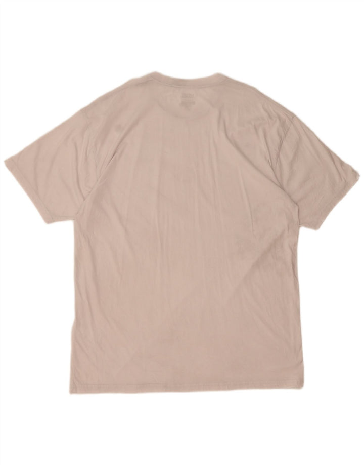 Vans Herre Classic Fit T-Shirt Top 2XL Hvid Bomuld
