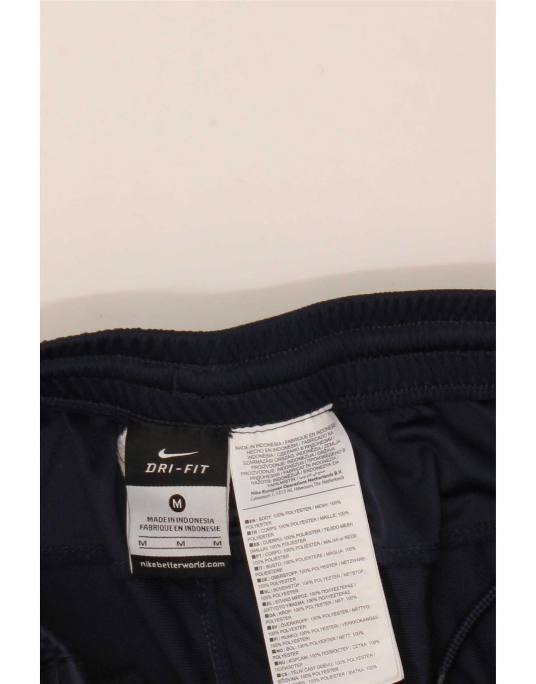 Nike Herre Dri Fit Grafisk træningsdragt Bukser Joggers Medium Navy Blue