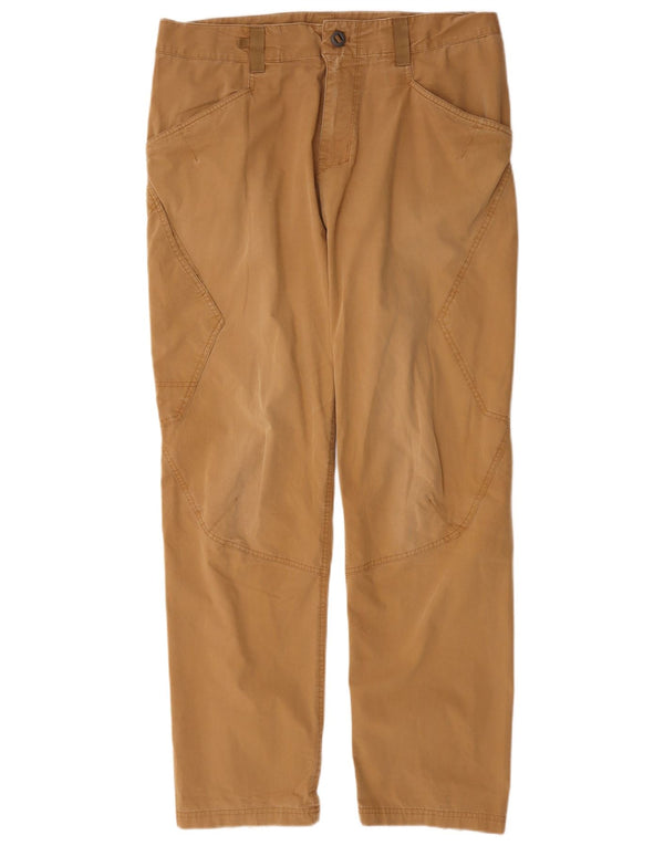 Patagonia Straight Casual Bukser til mænd W36 L32 Beige Bomuld
