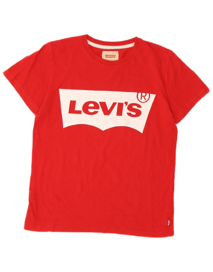 Levi's Boys Grafisk T-Shirt Top 13-14 År Rød