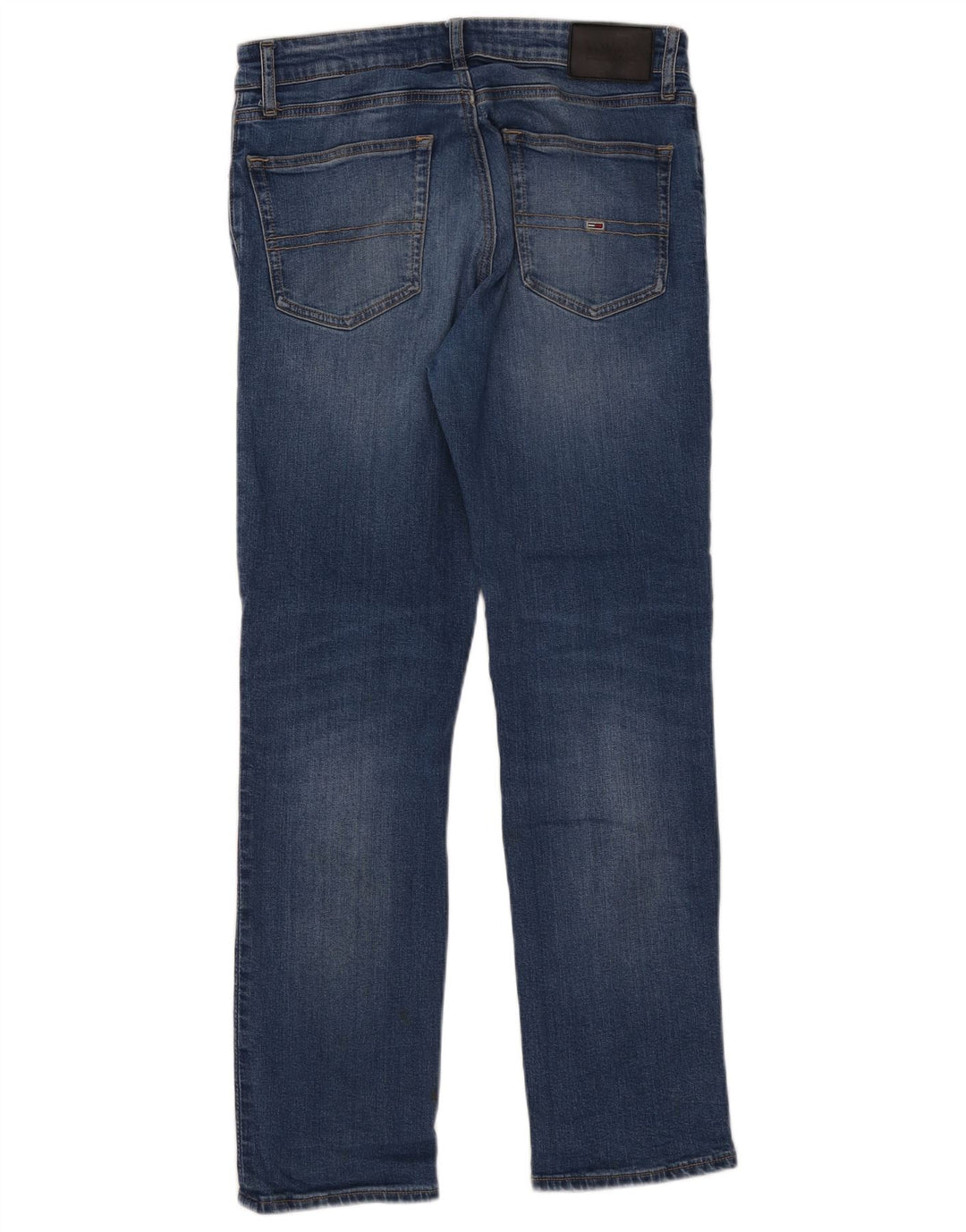 Tommy Hilfiger Herre Slim Jeans W30 L30 Blå Bomuld
