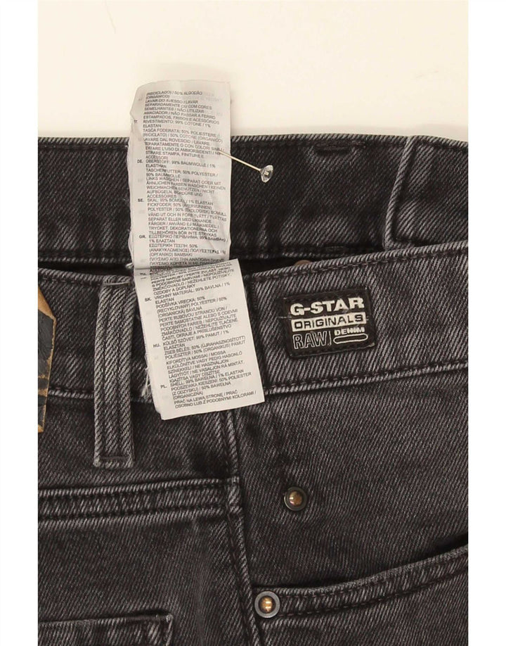 G-Star Straight Jeans til mænd W30 L32 Grå Bomuld