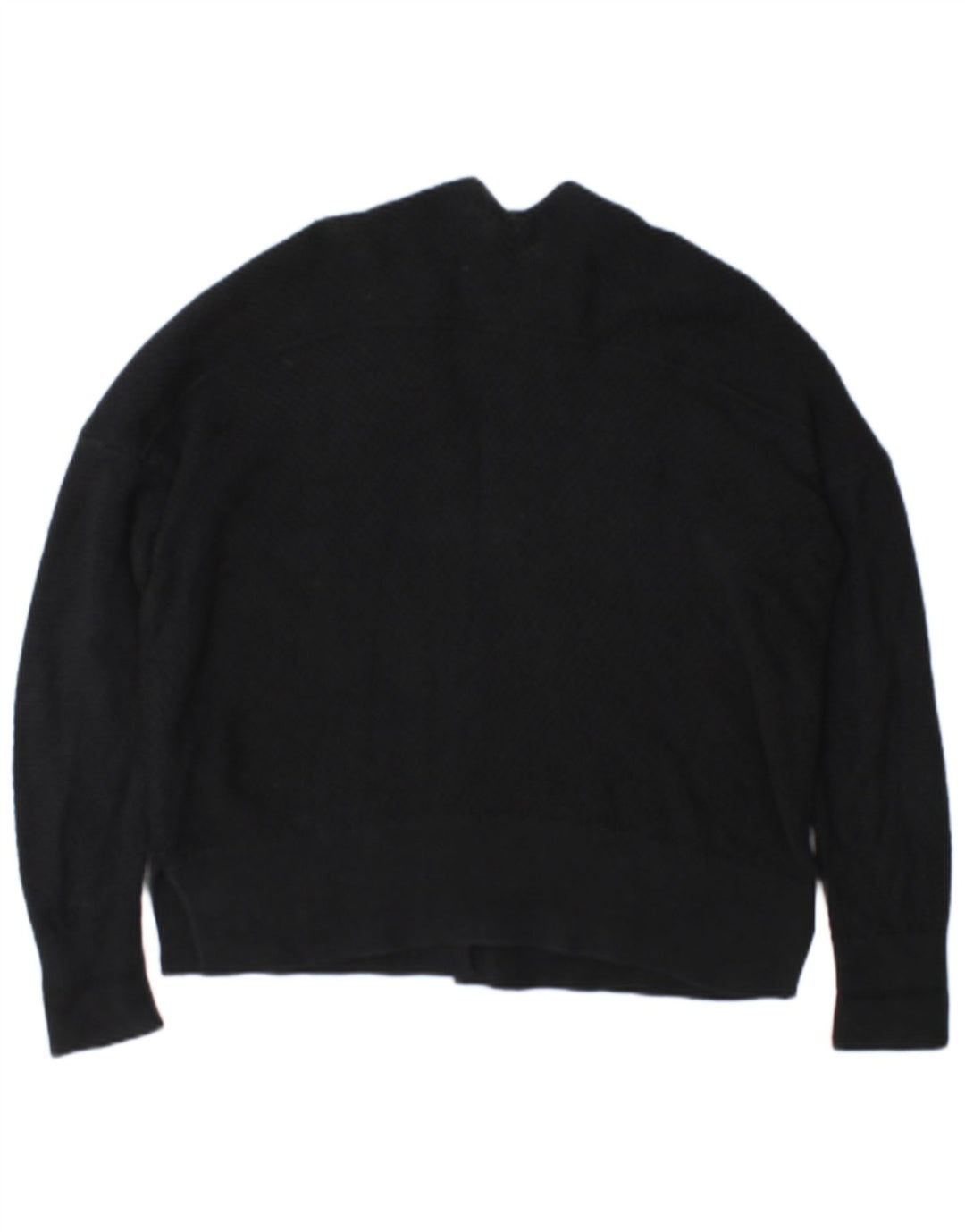Gap Womens Open Cardigan Sweater UK 14 Medium Navy Blue Bomuld