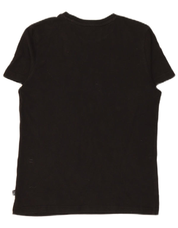 PUMA drenge grafisk t-shirt top 13-14 år sort