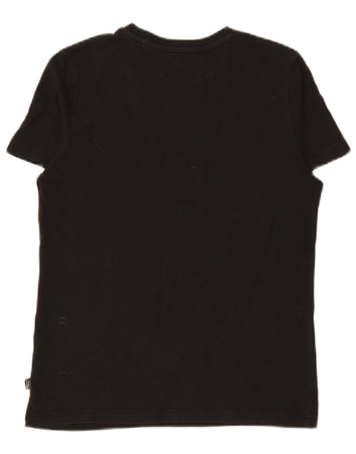 PUMA drenge grafisk t-shirt top 13-14 år sort