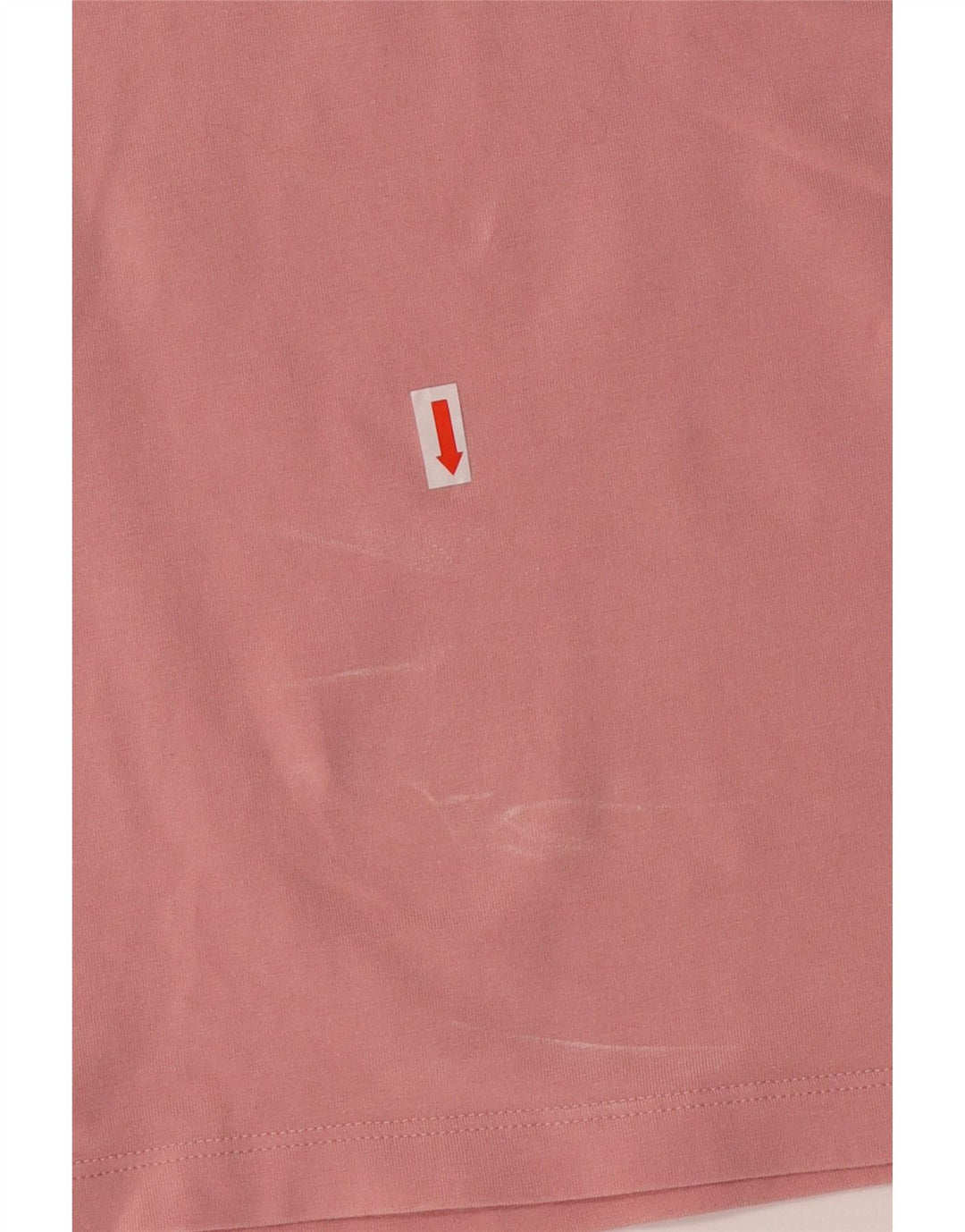 ADIDAS Grafisk T-shirt top til kvinder UK 14 Medium Pink Bomuld