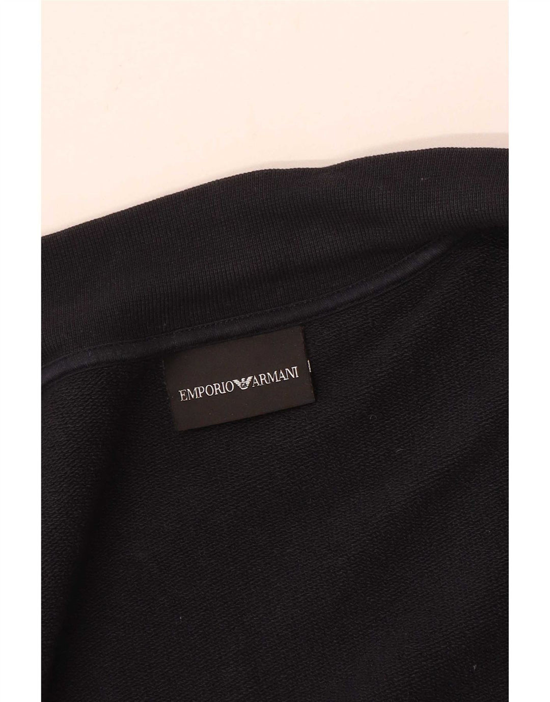 Emporio Armani Herre grafisk træningsdragt Topjakke Medium Sort