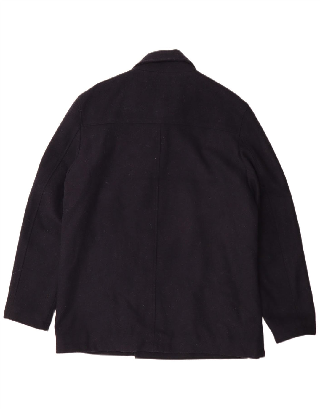 French Connection Herre Pea Coat UK 44 2XL Navy Blue