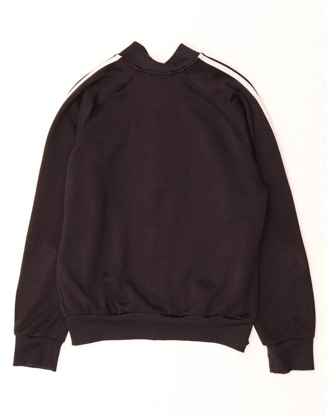 ADIDAS træningsdragt topjakke til kvinder UK 14 Medium Sort bomuld