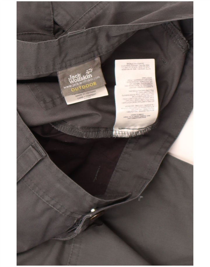 Jack Wolfskin Herre Straight Cargo Bukser W36 L30 Grå Polyester