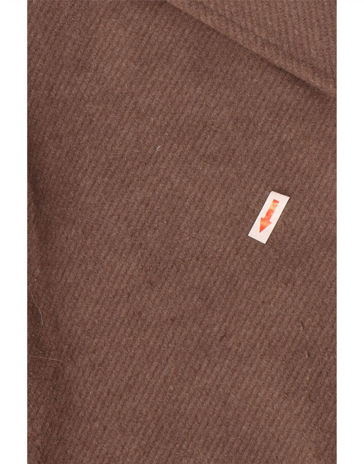 Marks & Spencer Dameoverfrakke UK 14 Medium Brun Polyester