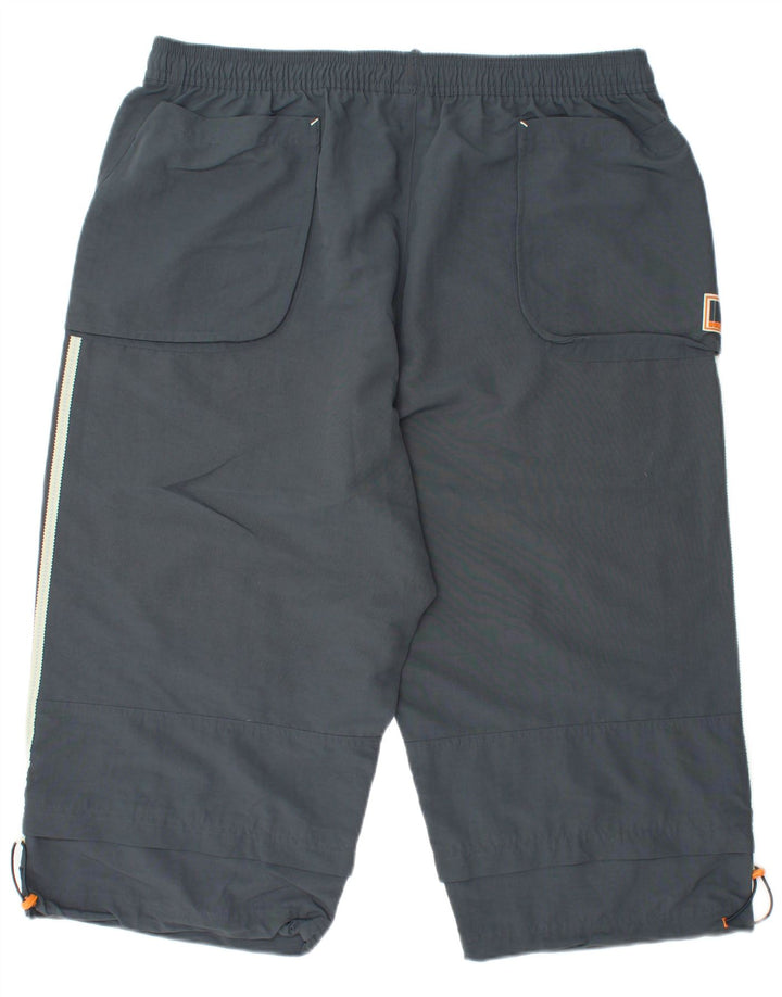 Adidas Herre Bermuda Sportshorts 2XL Grå polyamid