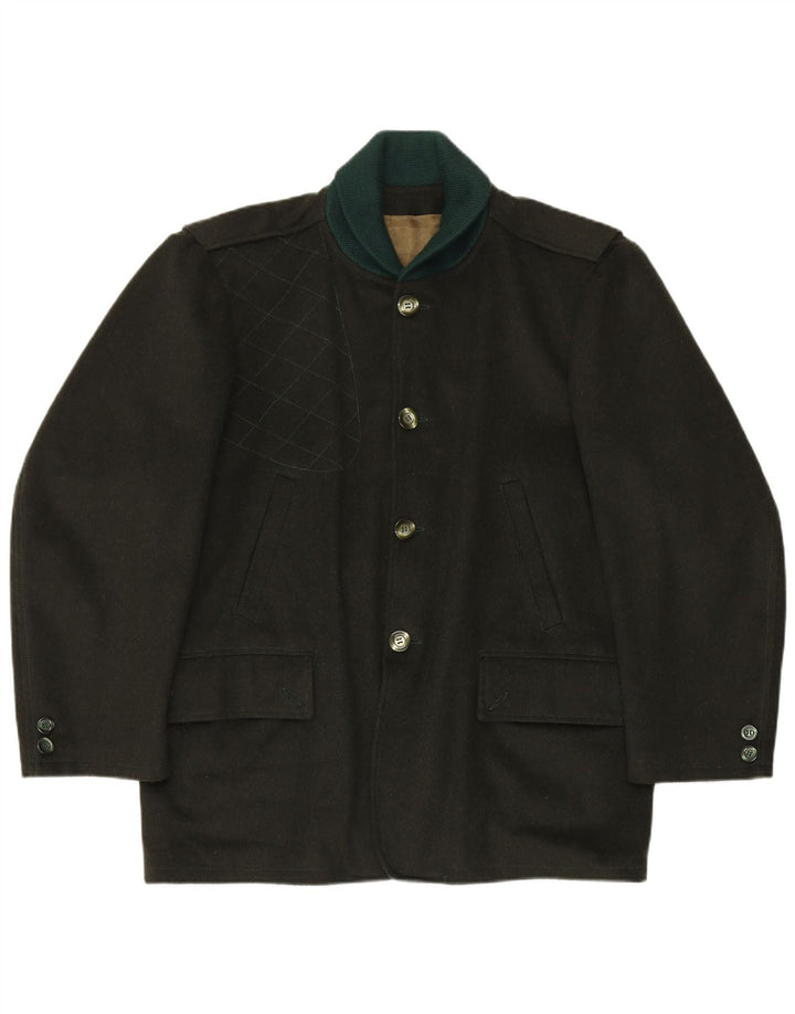 Vintage Overfrakke til mænd IT 54 2XL Khaki