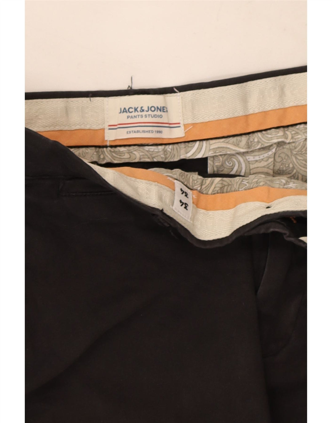 Jack & Jones Herre Slim Chino Bukser W34 L31 Sort
