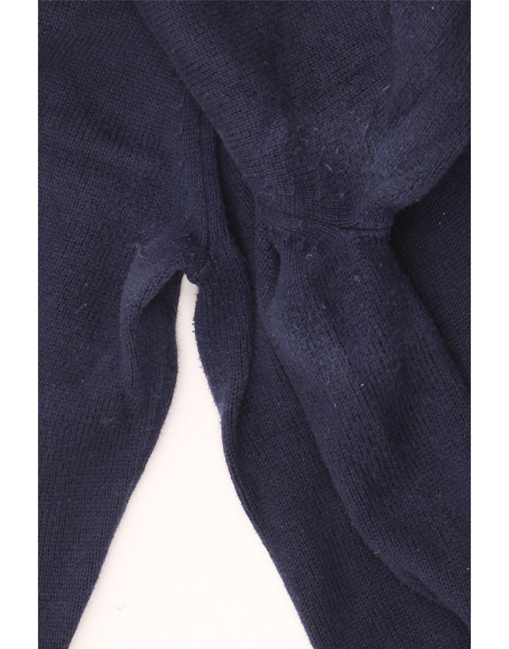 Marks & Spencer Herre sweater med rund hals, stor marineblå bomuld