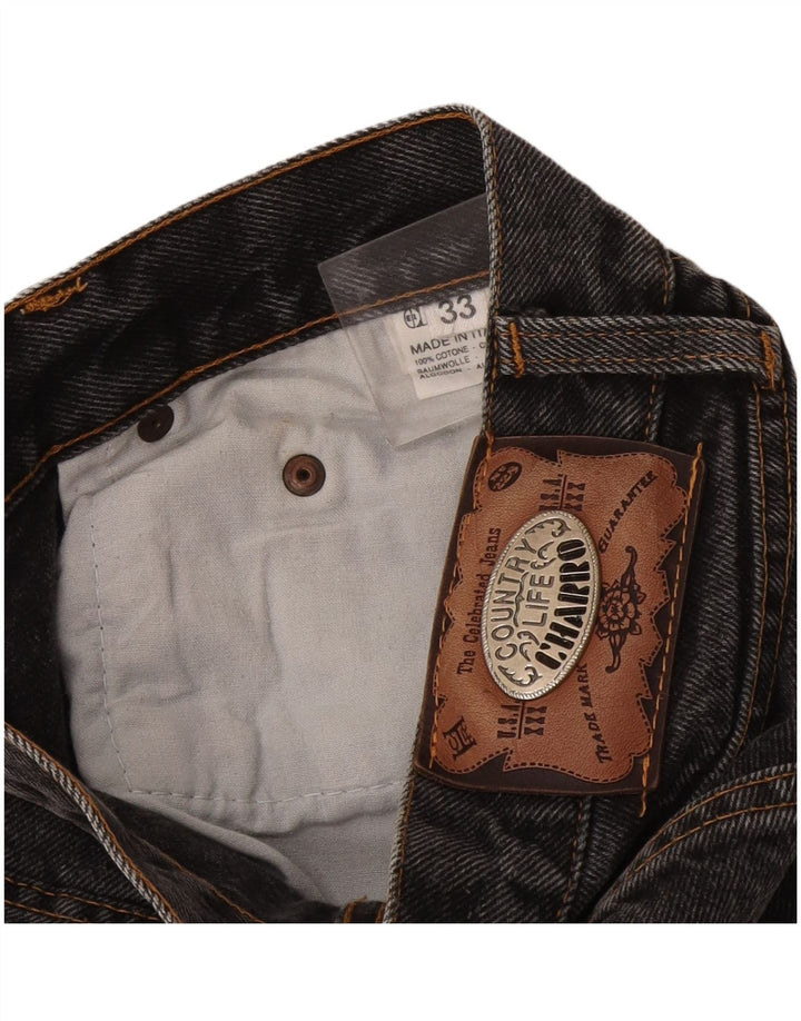 Charro Straight Jeans til mænd W33 L29 Grå Bomuld