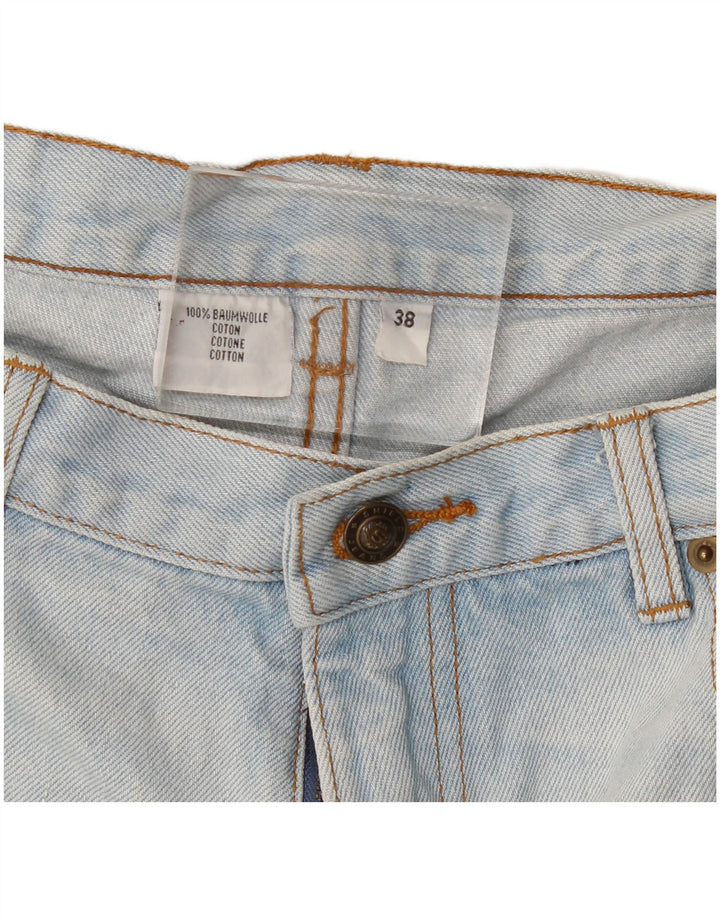 Vintage denimshorts til kvinder W38 XL blå bomuld