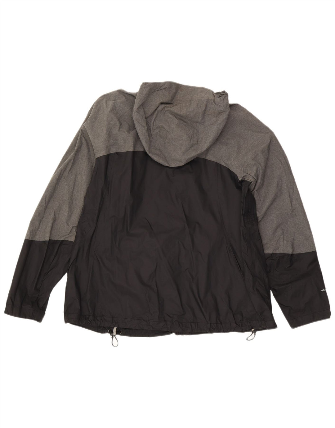 EDDIE BAUER Weather Edge regnjakke til kvinder DK 20 2XL Sort Colourblock