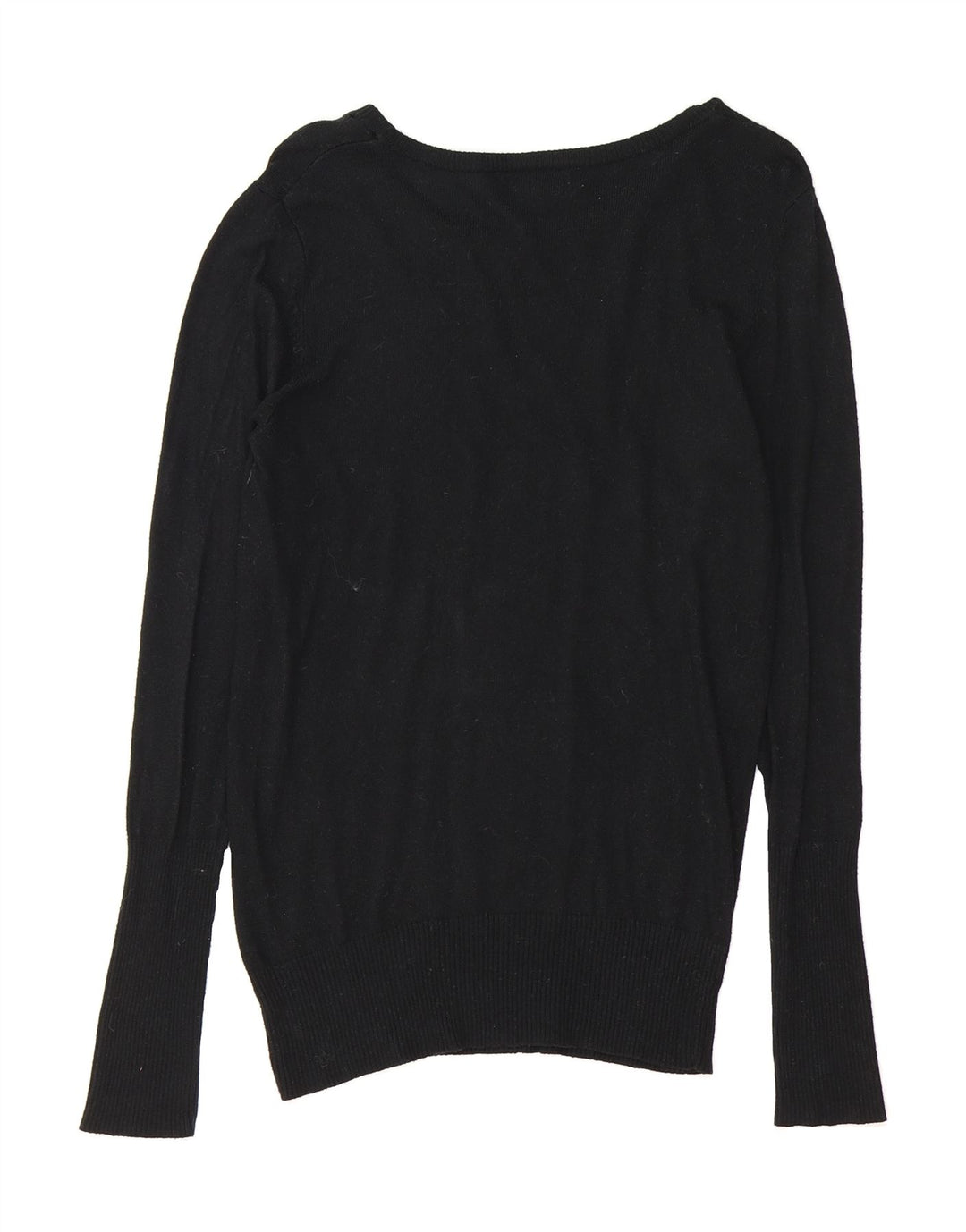 MOSSIMO Womens Boat Neck Jumper Sweater UK 14 Medium Black Vintage Mossimo and Second-Hand Mossimo from Messina Hembry 
