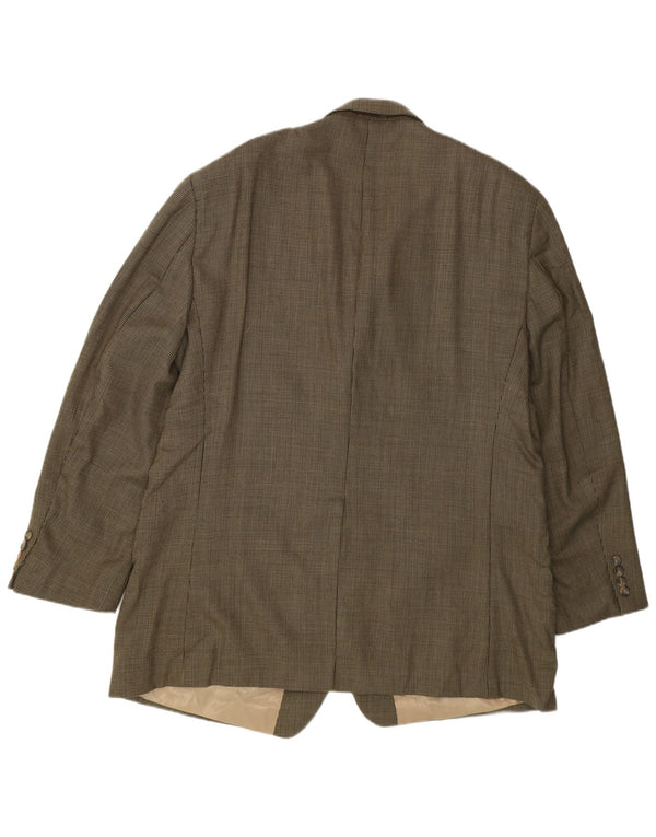 Chaps Herre 2-knaps blazerjakke UK 48 4XL Khaki New Wool