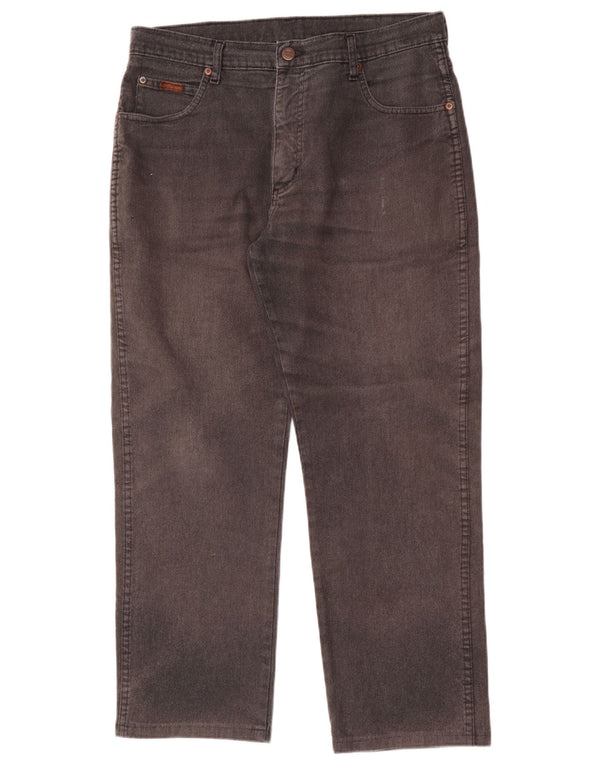 Wrangler Straight Jeans til mænd W32 L28 Grå