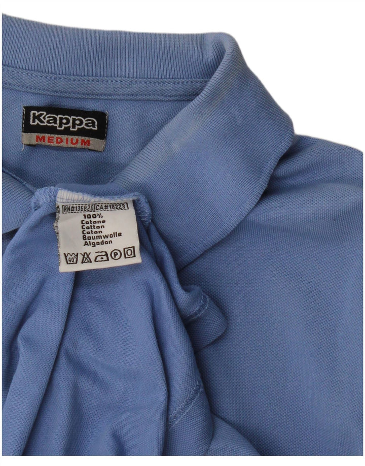 Kappa herre poloshirt Medium blå bomuld