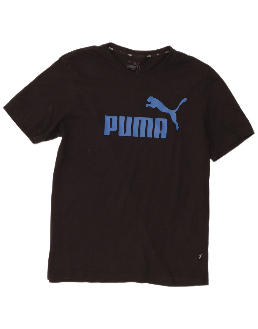 Puma Herre Grafisk T-Shirt Top Medium Sort