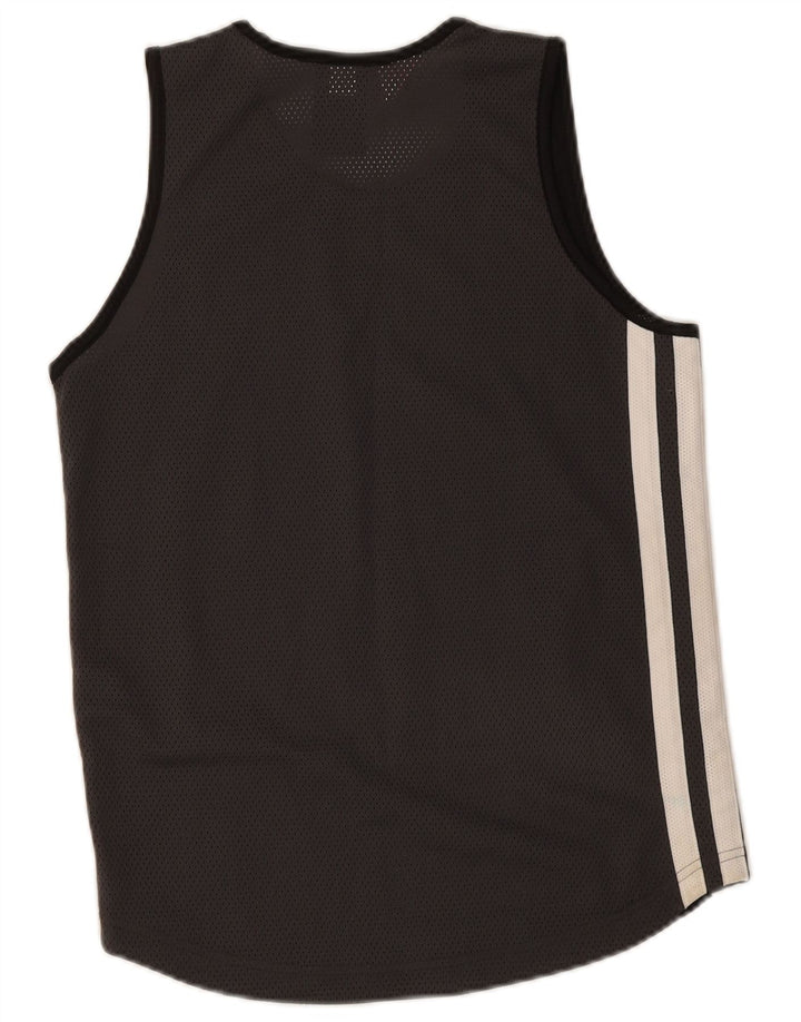 Adidas Drenge Grafisk Vest Top 13-14 År Stor Grå