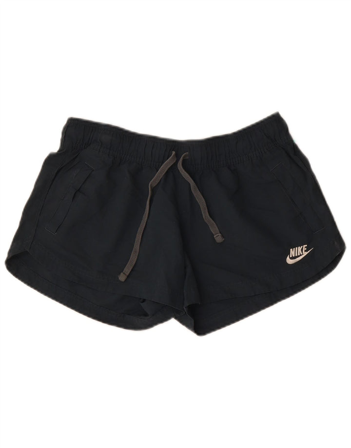NIKE sportsshorts til kvinder US 12/14 Large Navy Blue