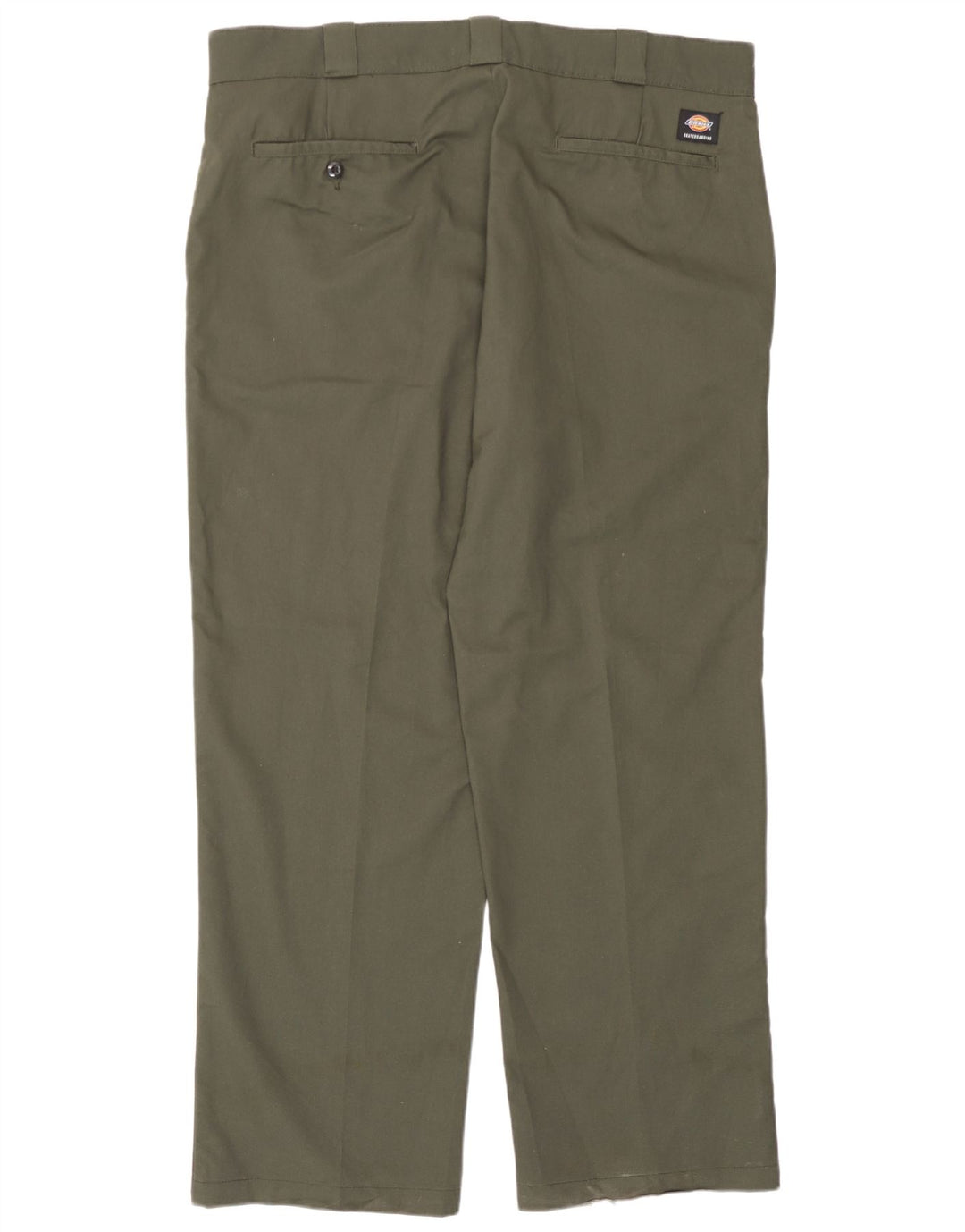 Dickies Straight Chino-bukser til mænd W40 L31 Khaki Polyester
