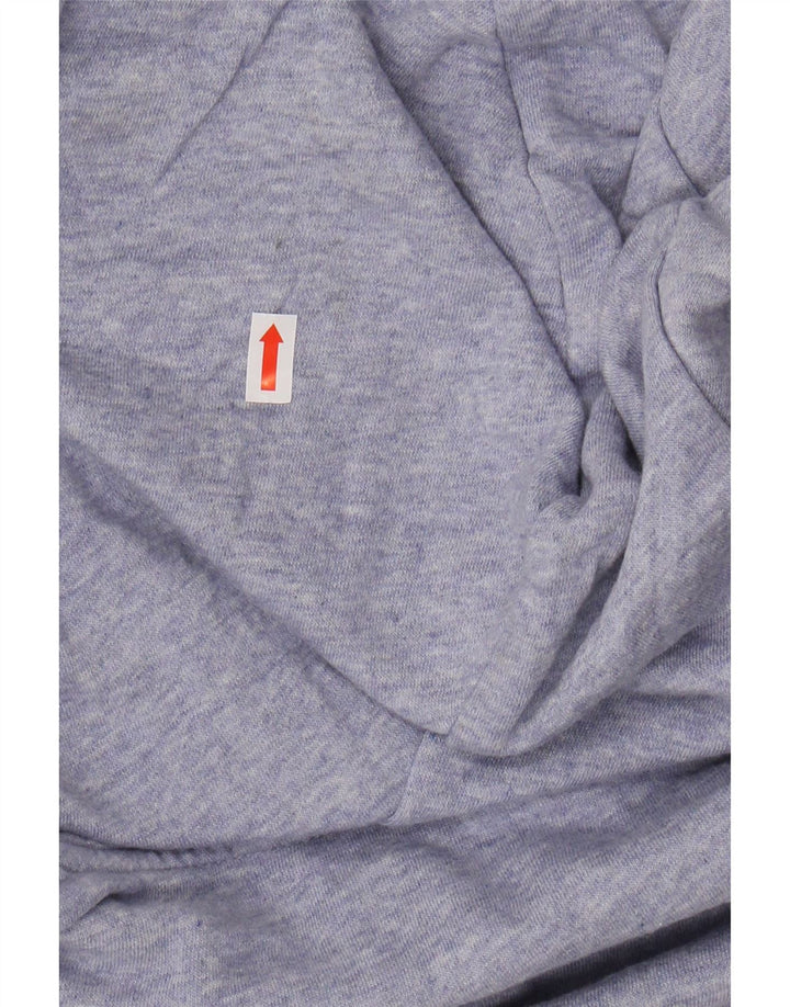 NIKE oversized hættetrøje til kvinder DK 16 Stor lilla flækket bomuld