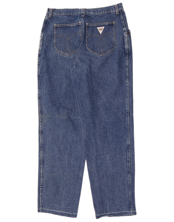 Vintage herre tilspidsede jeans W33 L31 blå bomuld