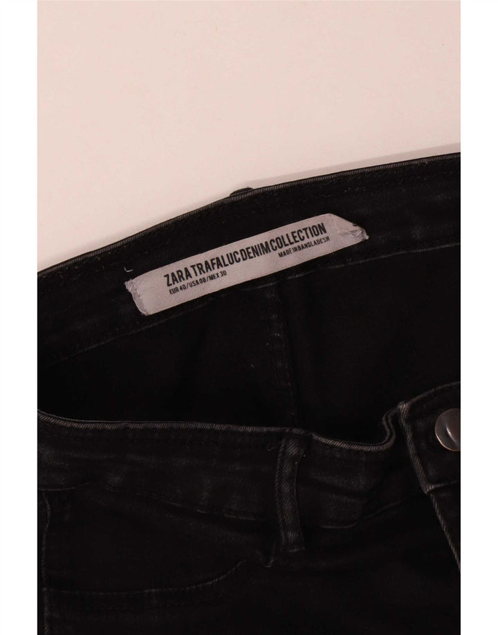Zara Dame Skinny Jeans EU 40 Medium W30 L27 Sort