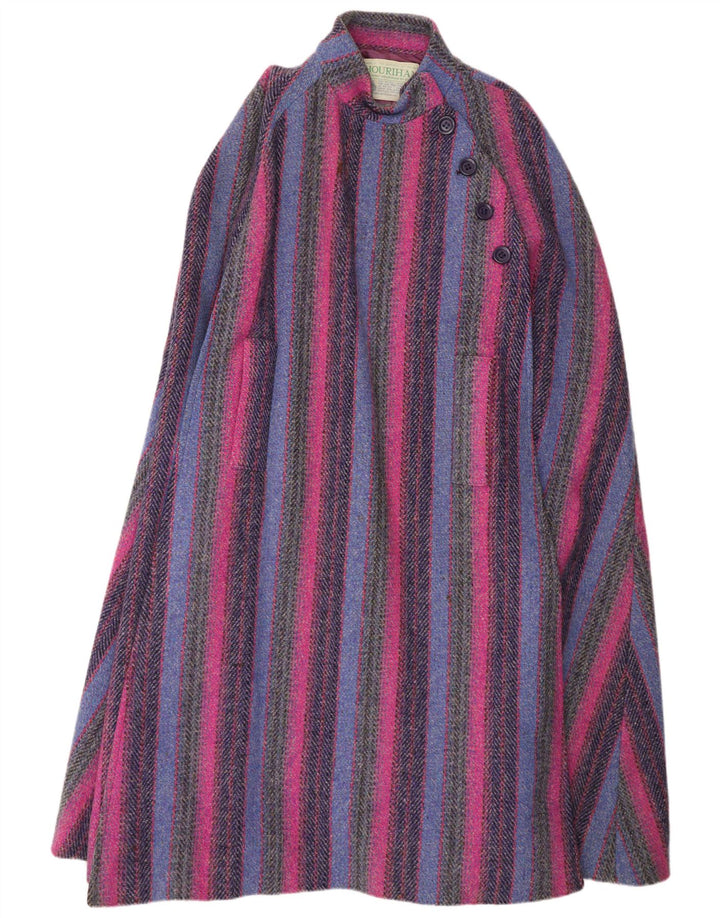 Jimmy Hourihan Dame Cape Coat One Size Multifarvet Stribet Klassisk