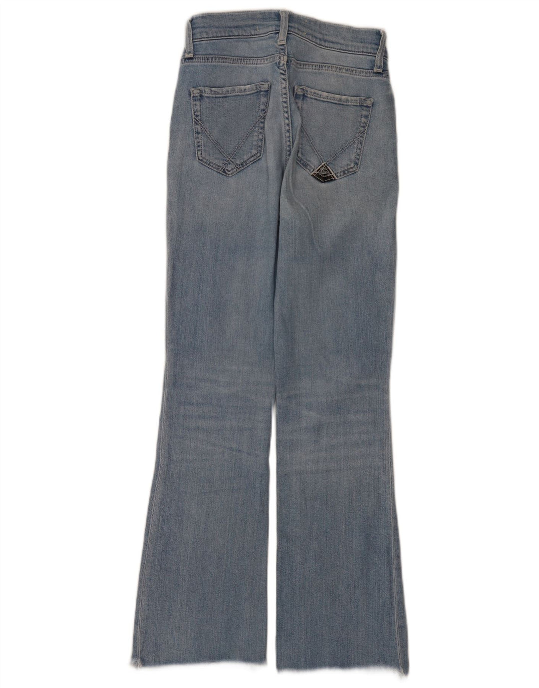 Roy Rogers Dame Flared Jeans W24 L28 Blå Bomuld