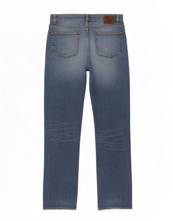 Gap Herre Easy Fit Straight Jeans W36 L36 Blå Bomuld