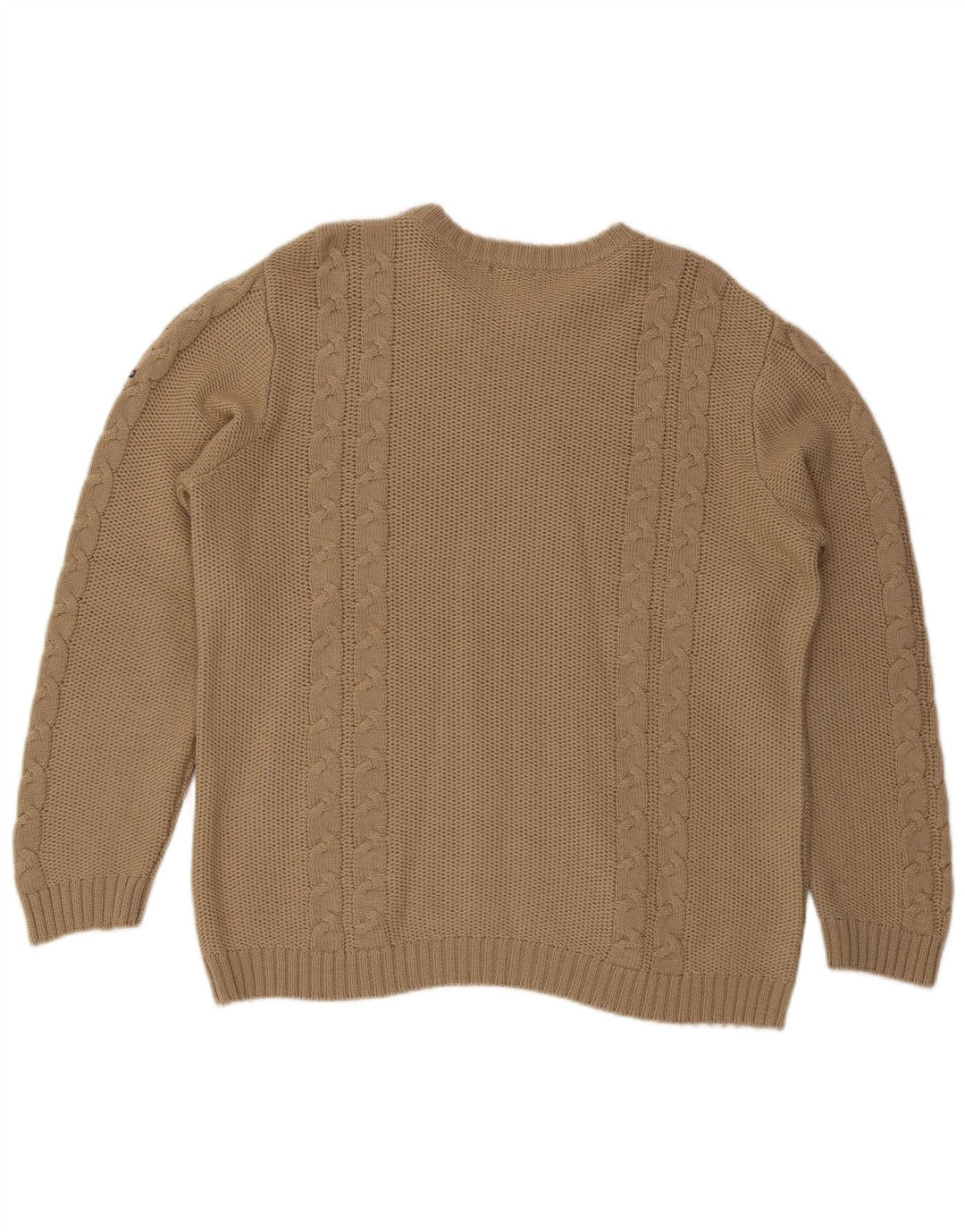 Canadiens Herre Boat Neck Jumper Sweater XL Beige Uld