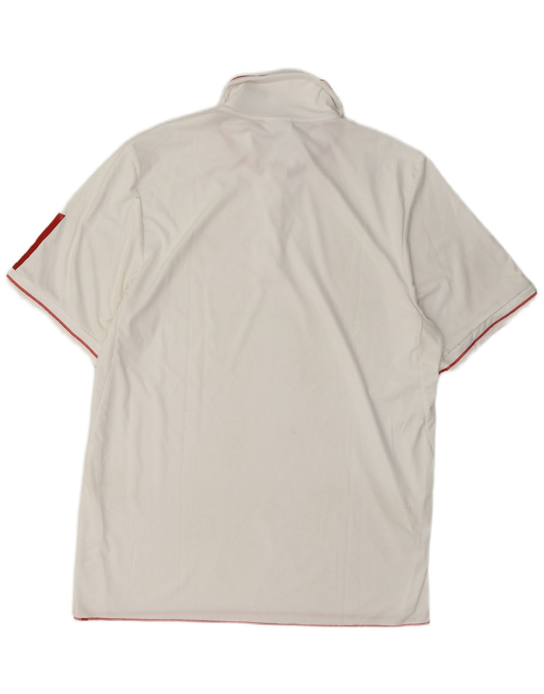 Adidas Poloskjorte til mænd Medium White Polyester