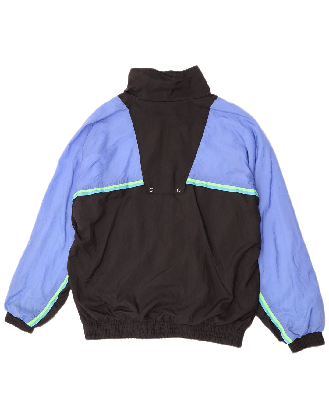 Lotto Herre grafisk træningsdragt Topjakke Medium Blue Colourblock Nylon