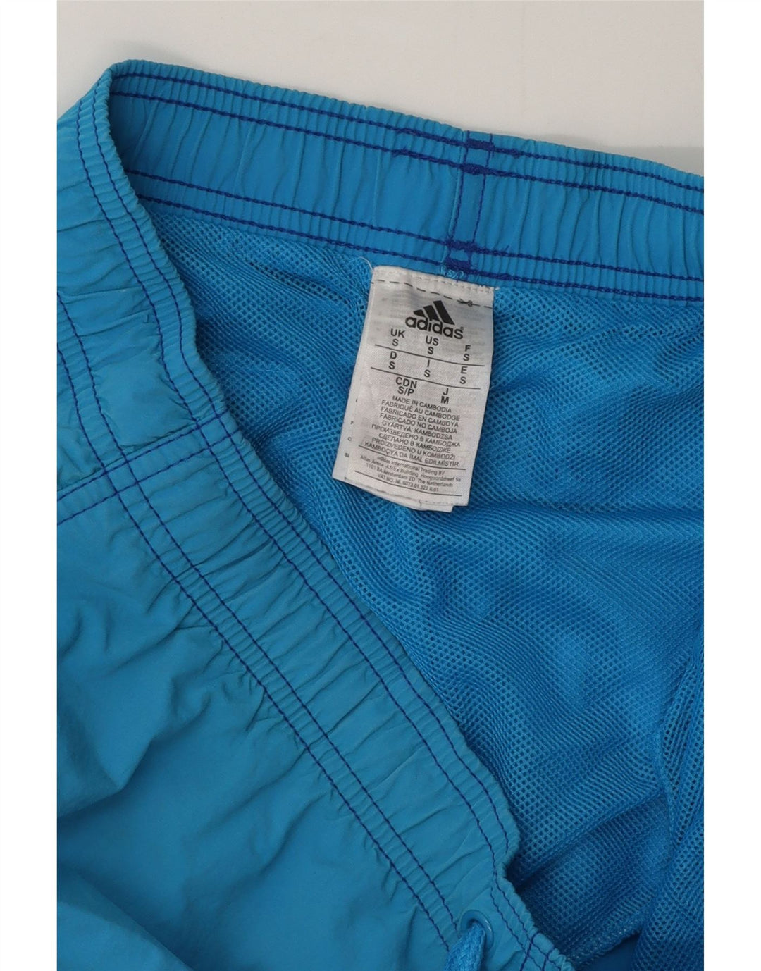 Adidas Badeshorts til mænd Små blå polyester