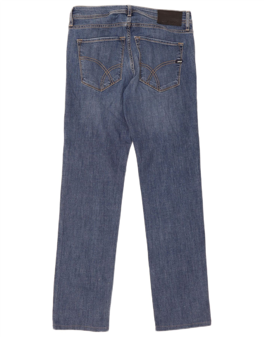 Gas Dame Slim Jeans W30 L30 Blå Bomuld