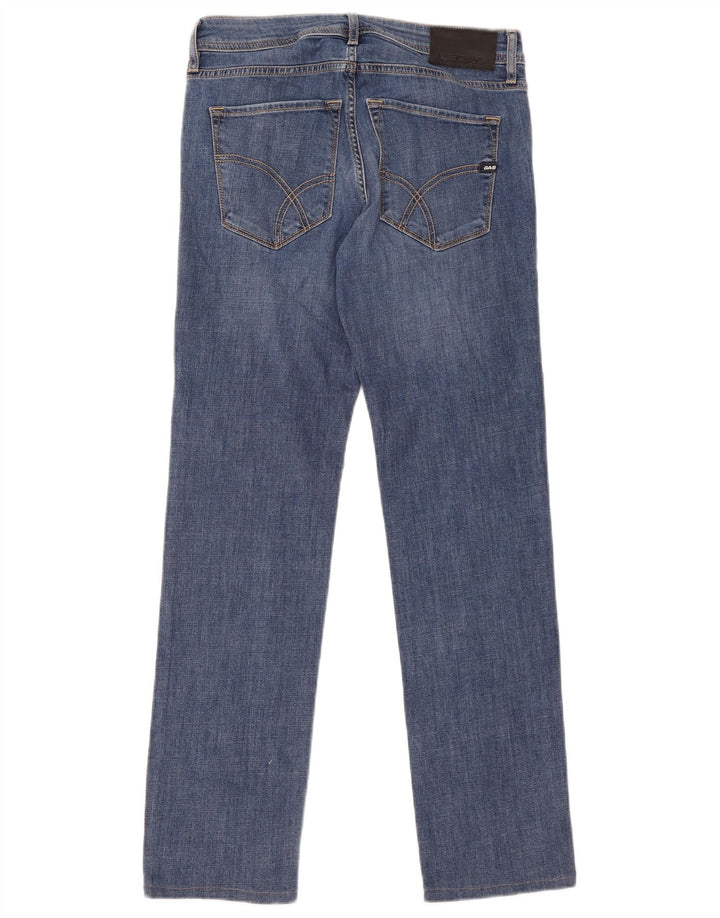 Gas Dame Slim Jeans W30 L30 Blå Bomuld