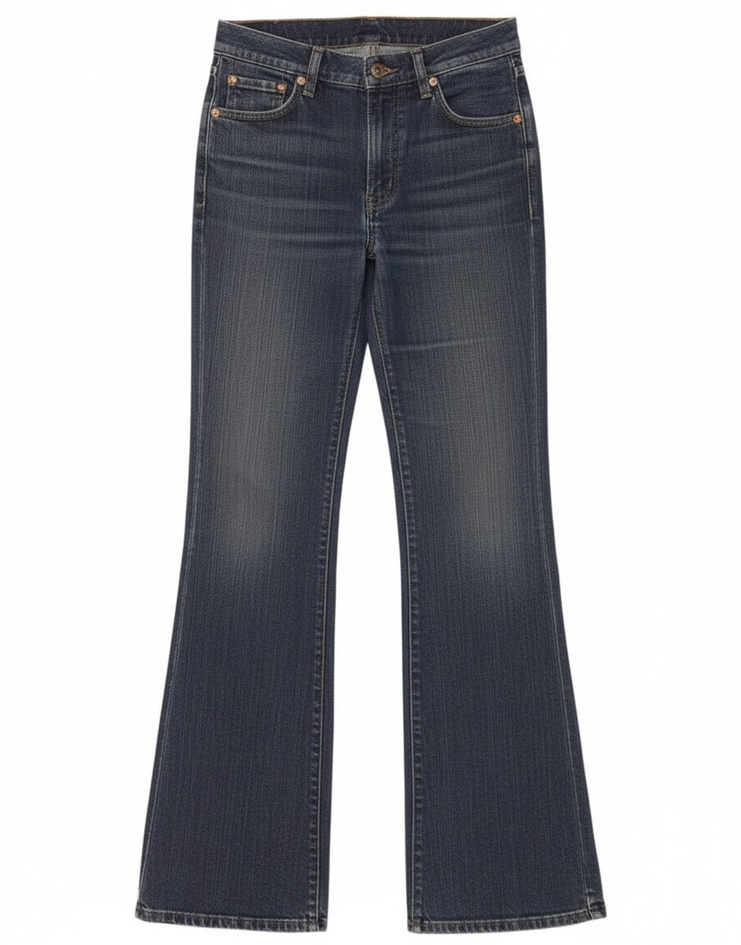 Lee Dame Flared Jeans W26 L32 Blå