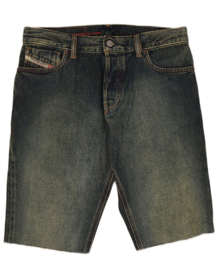 Diesel Herre Denim Shorts W30 Medium Blue
